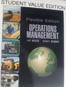 Operations ManagementFlex Version Student Value Edition