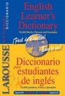 Larousse English Learner's Dictionary Diccionario para estudiantes de ingles