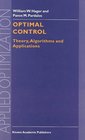 Optimal Control Theory Algorithms and Applications