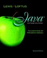 Java Software Solutions Foundations of Program Design plus MyProgrammingLab with Pearson eText  Access Card