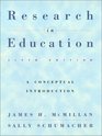 Research in Education A Conceptual Introduction