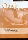 Sum  Substance Quick Review on Civil Procedure