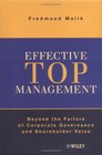 Effective Top Management Beyond the Failure of Corporate Governance and Shareholder Value