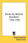 Poems By Richard Barnfield 15941598
