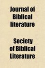Journal of Biblical literature