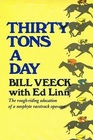 Thirty Tons a Day The RoughRiding Education of a Neophyte Racetrack Operator
