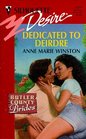 Dedicated To Deirdre  (Butler County Brides) (Silhouette Desire, No 1197)