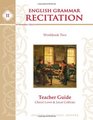 English Grammar Recitation Workbook II Teacher Guide