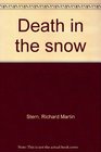 Death in the snow