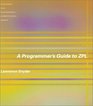 A Programmer's Guide to ZPL