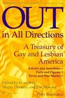 Out in All Directions  A Treasury of Gay and Lesbian America