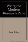 Writing the Modern Research Paper with MLA Guide Fourth Edition