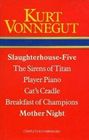 Kurt Vonnegut (6 Books) Slaughterhouse Five, The Sirens of Titan, Player Piano, Cat's Cradle, Breakfast of Champions, Mother Night