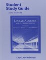 Student Study Guide for Linear Algebra and its Applications