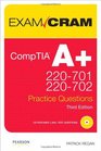 CompTIA A 220701 and 220702 Practice Questions Exam Cram