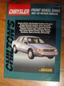 Chilton's Chrysler Front Wheel Drive 198191 Repair Manual