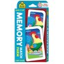 School Zone  Memory Match Farm Card Game  Ages 3 Preschool to Kindergarten Animals Early Reading Counting Matching Vocabulary and More