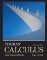 Thomas' Calculus Early Transcendentals Single Variable plus MyMathLab with Pearson eText  Access Card Package