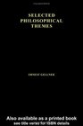 Contemporary Thought and Politics Selected Philosophical Themes
