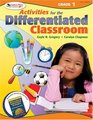 Activities for the Differentiated Classroom Grade One