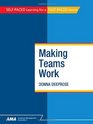 Making teams work How to form measure and transition today's teams