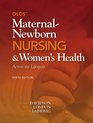 Olds' MaternalNewborn Nursing  Women's Health Across the Lifespan Plus NEW MyNursingLab with Pearson eText  Access Card Package