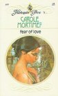 Fear of Love (Harlequin Presents, No 377)