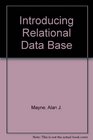 Introducing Relational Data Base