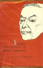 Five Public Philosophies of Walter Lippmann