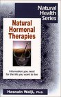 Natural Hormonal Therapies