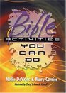 Bible Activities You Can Do