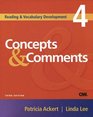 Concepts and Comments A Reader for Students of English as a Second Language