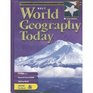 World Geography Today Texas Edition
