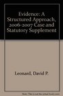 Evidence A Structured Approach 20062007 Case Rules and Materials Supplement
