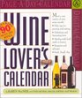 Wine Lover's PageADay Calendar 2002