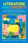 Literature and Society An Introduction to Fiction Poetry Drama Nonfiction