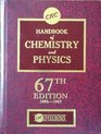 Handbook of Chemistry and Physics 67th Edition