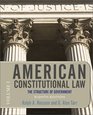 American Constitutional Law Eighth Edition Volume 1 The Structure of Government