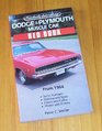 Dodge  Plymouth Muscle Car Red Book
