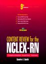 Content Review for the NCLEXRN Computerized Adaptive Testing