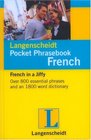 Langenscheidt Pocket Phrase Book French With Travel Dictionary and Grammar