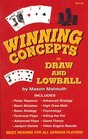 Winning Concepts in Draw  Lowball