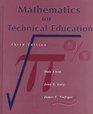 Mathematics for Technical Education