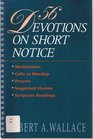 56 Devotions on Short Notice