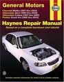 Haynes Repair Manuals Chevrolet Malibu and Oldsmobile Cutlass 19972003