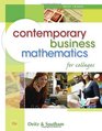 Contemporary Business Mathematics for Colleges Brief Edition