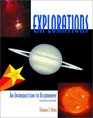 Explorations An Introduction to Astronomy 2000 Update with new CDRom