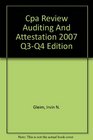 Cpa Review Auditing And Attestation 2007 Q3Q4 Edition