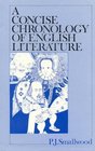 A Concise Chronology of English Literature