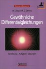 Gewhnliche Differentialgleichungen Einfhrung Aufgaben Lsungen